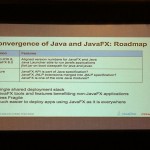 Roadmap de la convergence de Java et JavaFX