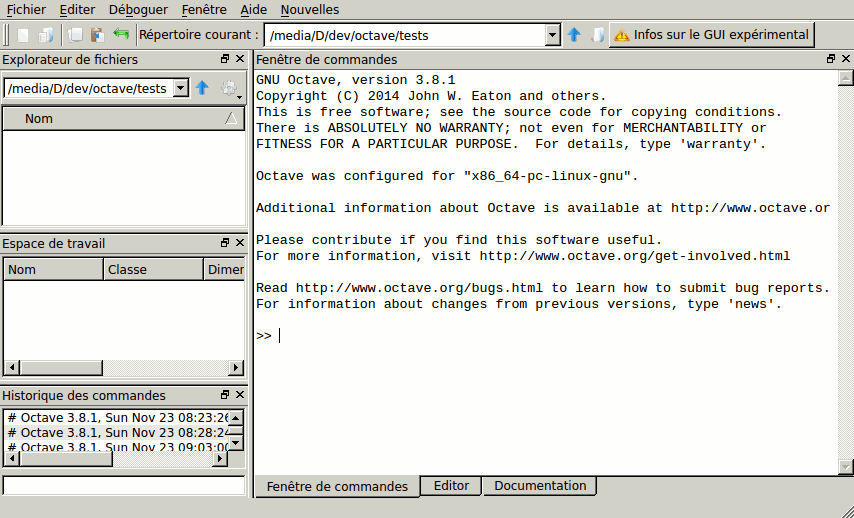 GNU Octave IDE - EDI