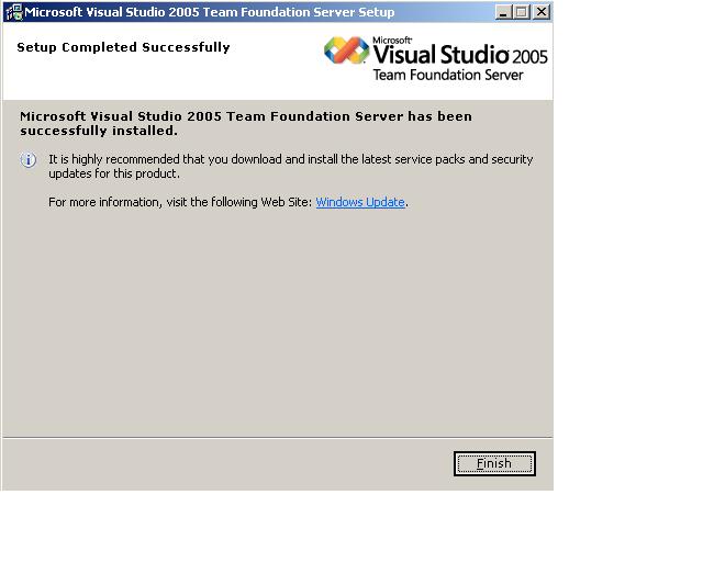 Team Foundation Beta 3 Refresh Successfully Installed !