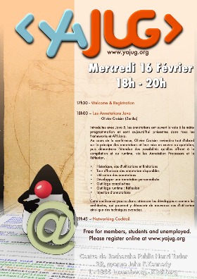 YaJUG poster - Java Annotations