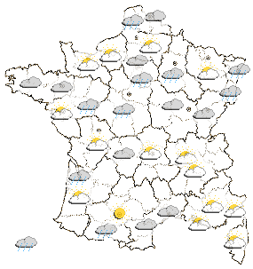 La météo d'un monde complètement virtuel.